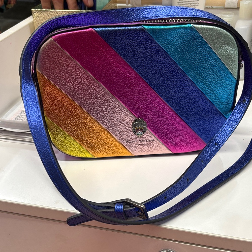Kurt Geiger Striped Crossbody Bag